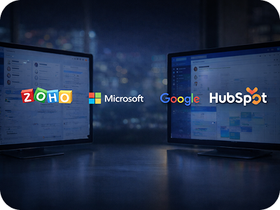 Runs seamlessly inside your CRM and email inbox